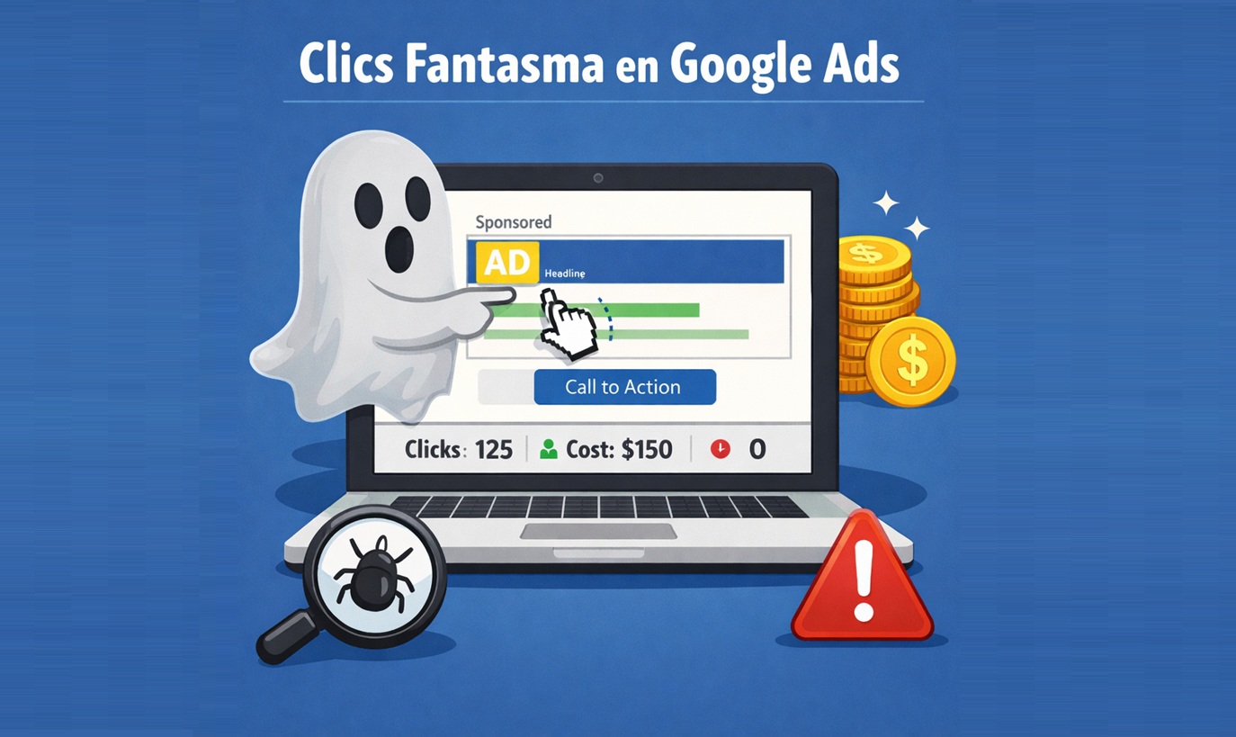 ¿Qué dice Google de los clics fantasma en tus campañas de Google Ads?